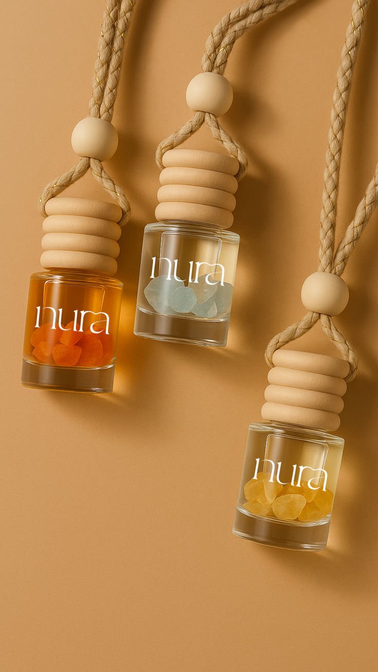 Car diffusers cool water - Natural Hanging